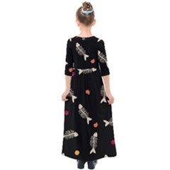 Kids  Quarter Sleeve Maxi Dress 