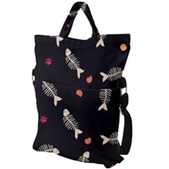 Fold Over Handle Tote Bag 