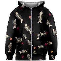 Kids  Zipper Hoodie Without Drawstring 