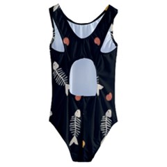 Kids  Cut-Out Back One Piece Swimsuit 
