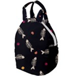 Pattern Design Seamless Fishbone Travel Backpack