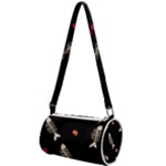 Pattern Design Seamless Fishbone Mini Cylinder Bag