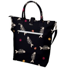 Buckle Top Tote Bag 