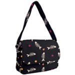 Pattern Design Seamless Fishbone Courier Bag