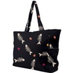 Pattern Design Seamless Fishbone Simple Shoulder Bag