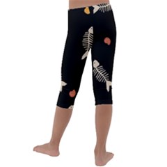 Kids  Lightweight Velour Capri Leggings  