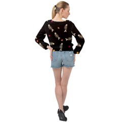 Banded Bottom Chiffon Top 