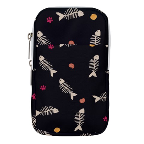 Pattern Design Seamless Fishbone Waist Pouch (Large) from ArtsNow.com