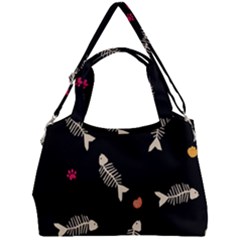 Double Compartment Shoulder Bag 
