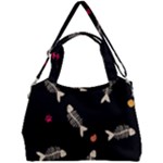 Pattern Design Seamless Fishbone Double Compartment Shoulder Bag