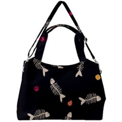 Double Compartment Shoulder Bag 
