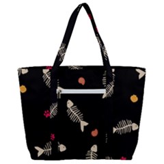 Zip Up Canvas Bag 