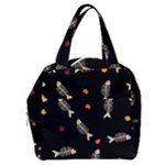 Pattern Design Seamless Fishbone Boxy Hand Bag