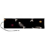 Pattern Design Seamless Fishbone Roll Up Canvas Pencil Holder (L)