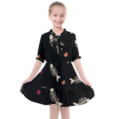 Kids  All Frills Chiffon Dress 