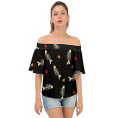 Off Shoulder Short Sleeve Top 