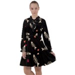 Pattern Design Seamless Fishbone All Frills Dress