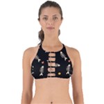 Pattern Design Seamless Fishbone Perfectly Cut Out Bikini Top