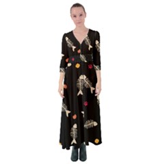 Button Up Maxi Dress 