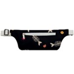 Pattern Design Seamless Fishbone Active Waist Bag