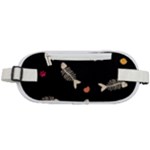 Pattern Design Seamless Fishbone Rounded Waist Pouch