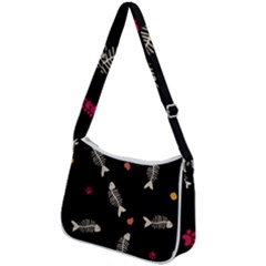 Zip Up Shoulder Bag 