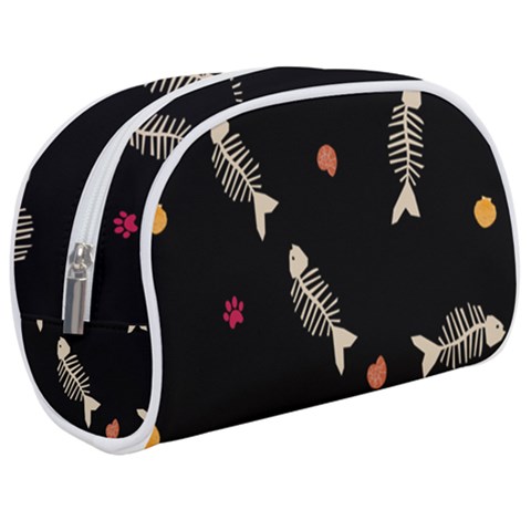 Pattern Design Seamless Fishbone Make Up Case (Medium) from ArtsNow.com