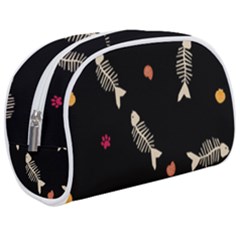 Pattern Design Seamless Fishbone Make Up Case (Medium) from ArtsNow.com