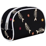 Pattern Design Seamless Fishbone Make Up Case (Large)