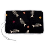 Pattern Design Seamless Fishbone Pen Storage Case (S)