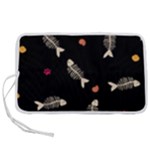 Pattern Design Seamless Fishbone Pen Storage Case (L)