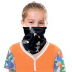 Pattern Design Seamless Fishbone Face Covering Bandana (Kids)