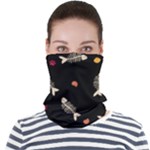 Pattern Design Seamless Fishbone Face Seamless Bandana (Adult)