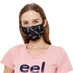 Pattern Design Seamless Fishbone Crease Cloth Face Mask (Adult)
