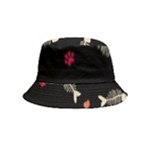 Pattern Design Seamless Fishbone Inside Out Bucket Hat (Kids)