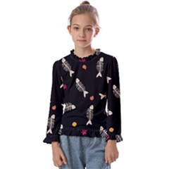 Kids  Frill Detail T-Shirt 