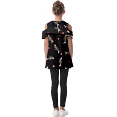 Fold Over Open Sleeve Top 