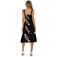 Women s Sleeveless Corset Midi Dress 