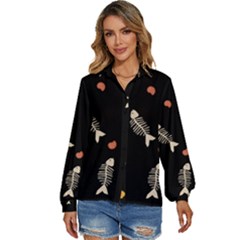 Women s Long Sleeve Button Up Shirt 