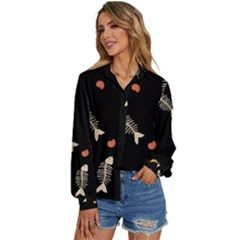 Women s Long Sleeve Button Up Shirt 
