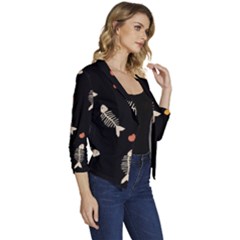 Women s Casual 3/4 Sleeve Spring Jacket 