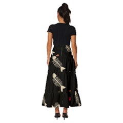 Tiered Ruffle Maxi Skirt 
