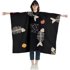 Women s Hooded Rain Ponchos 