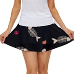Pattern Design Seamless Fishbone Women s Skort