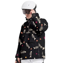 Men s Pullover Zip Ski and Snowboard Waterproof Breathable Jacket 