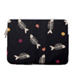 Pattern Design Seamless Fishbone 13  Vertical Laptop Sleeve Case With Pocket