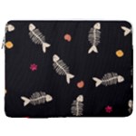 Pattern Design Seamless Fishbone 17  Vertical Laptop Sleeve Case With Pocket