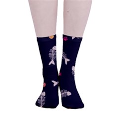 Smooth Crew Length Tube Socks 