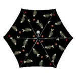 Pattern Design Seamless Fishbone Automatic Folding Umbrella with Case (Small)