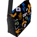Flap Closure Messenger Bag (L) 